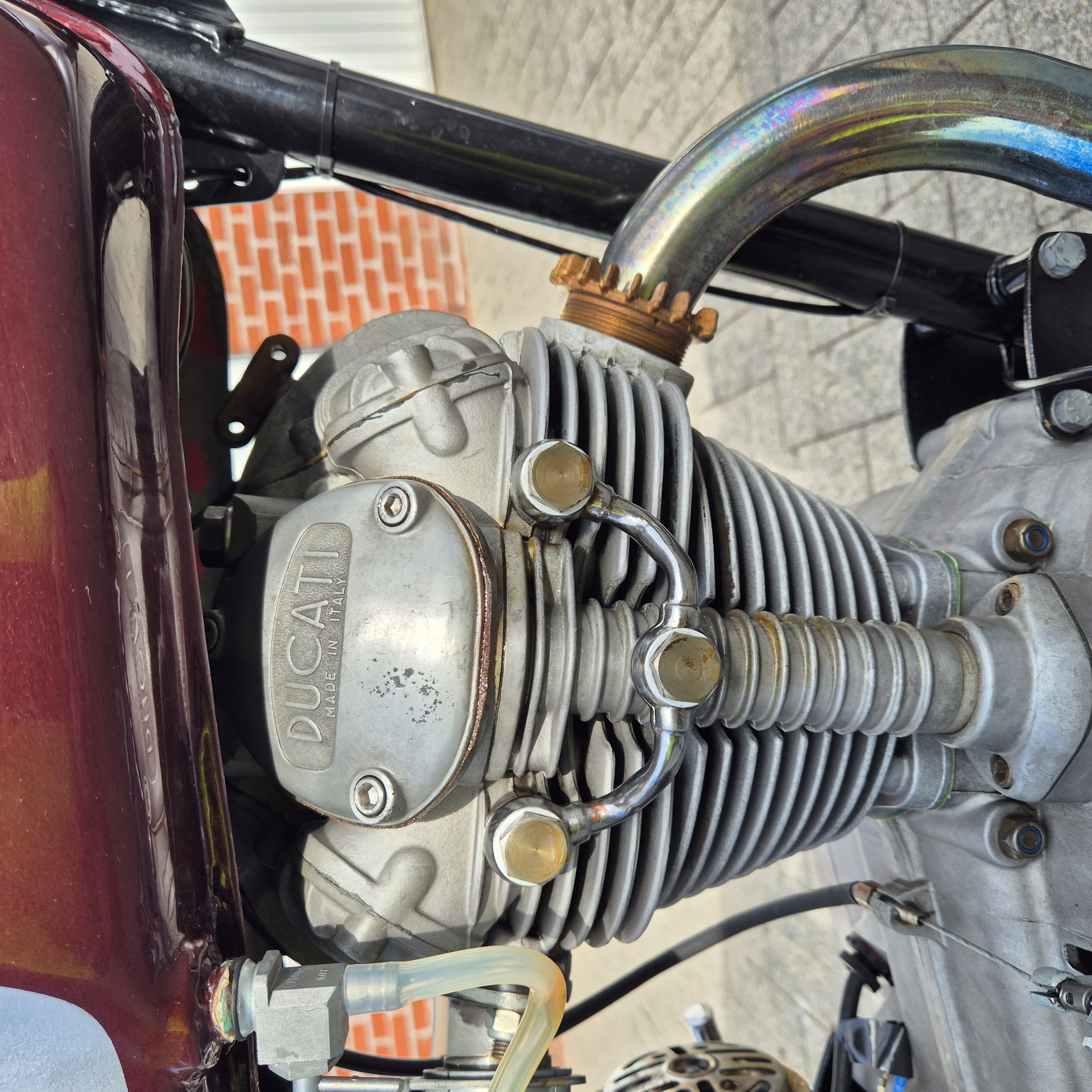 1970 Ducati Mark 3 Wide Case – Exemplaire impeccable avec jantes Borrani et carburateur Dell'Orto
